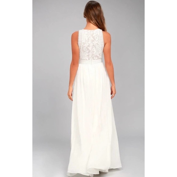 Lulu's Forever and Always White Lace Maxi
Dress small - Picture 4 of 10